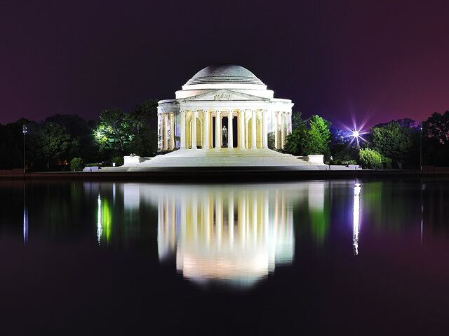 Jefferson Memorial in Tidal Basin