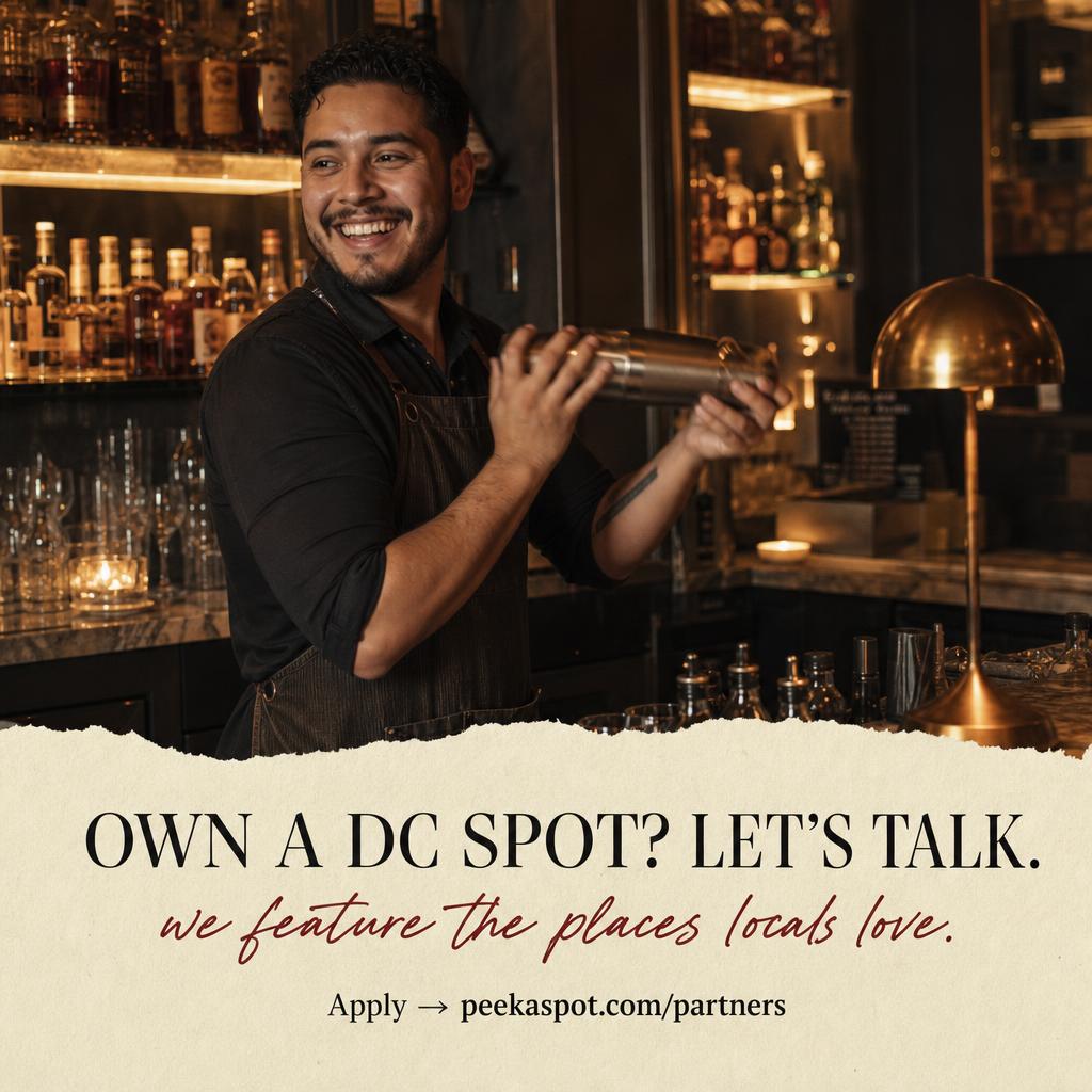 Bar owner at marble bar — Own a DC spot?